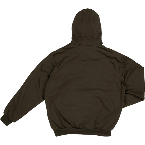 Water Repellent Fleece Pullover Hoodie, Men's, Small, Black Brunswick Fyr & Safety