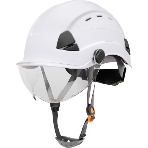 Casque de s&eacute;curit&eacute; Fibre Metal, R&eacute;pond aux normes CSA type 2, Suspension Rochet, Non ventil&eacute; Brunswick Fyr & Safety