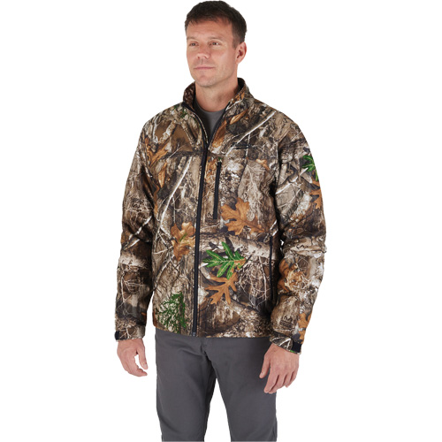 Veste chauffante M12 QuietShell avec pile, Hommes, Petit, Multicolore Brunswick Fyr & Safety