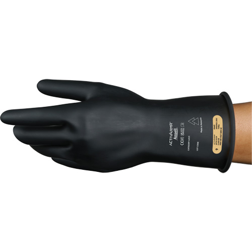 Ultra-Lightweight Electrical Insulating Gloves, ASTM Class 00, Size 7, 11" L Brunswick Fyr & Safety