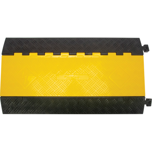 Polyurethane Cable Protector, 5 Channels, 35.43" L x 19.69" W x 2" H Brunswick Fyr & Safety