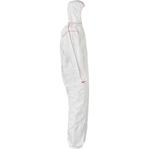 Combinaisons SFR avec cagoule, Moyen, Blanc, Tyvek 400 Brunswick Fyr & Safety