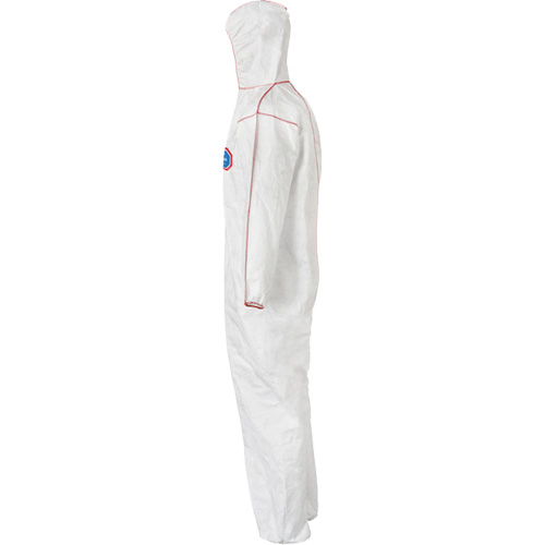 Combinaisons SFR avec cagoule, Moyen, Blanc, Tyvek 400 Brunswick Fyr & Safety