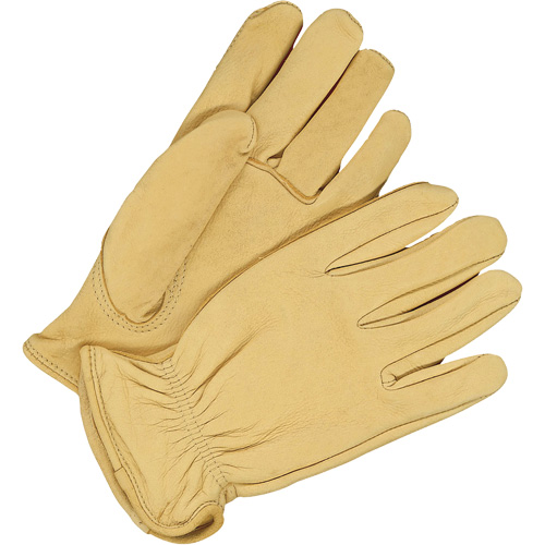 Gants de conducteur traditionnels, 2T-Grand, Paume en Cuir fleur de daim Brunswick Fyr & Safety