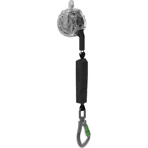C&acirc;ble de limiteur de chute personnel ALTAKS V-TEC, 10', Acier galvanis&eacute;, Pivotant Brunswick Fyr & Safety