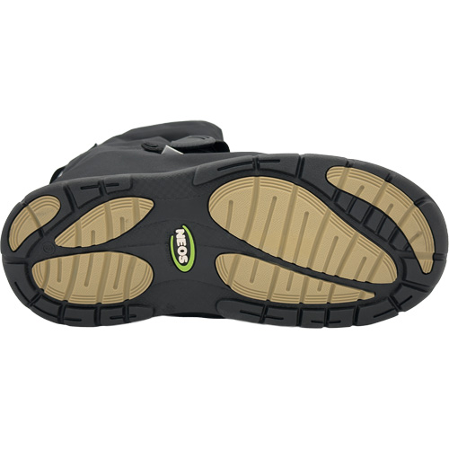 10" Villager All-Season Mid Overboots, Nylon, Buckle/Hook and Loop Closure, Fits Men's 11 - 12.5 Brunswick Fyr & Safety