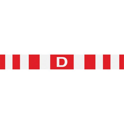 Panneau D r&eacute;fl&eacute;chissant canadien pour le transport lourd, Vinyle, 96" la x 12" h Brunswick Fyr & Safety