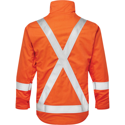 Veste aviateur d'&eacute;t&eacute; Skyline UltraSoft 7 oz., T-Grand, Orange haute visibilit&eacute; Brunswick Fyr & Safety