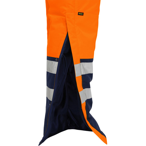 Salopette pour le froid extr&ecirc;me Bisley, Polyester, Petit, Orange haute visibilit&eacute; Brunswick Fyr & Safety
