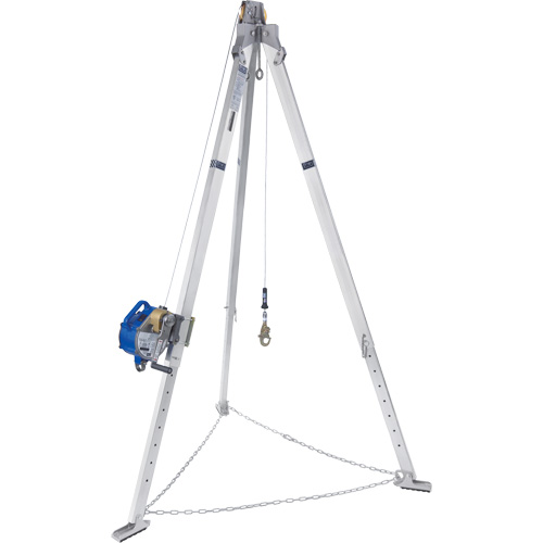 Confined Space Aluminum Tripod with 3-Way SRL 8301098 Brunswick Fyr & Safety