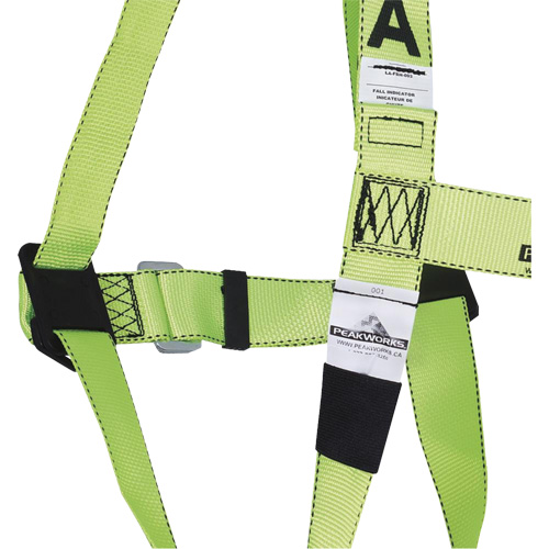 FBH-10022A Compliance Series Safety Harness, CSA Certified, Class A, 400 lbs. Cap. Brunswick Fyr & Safety