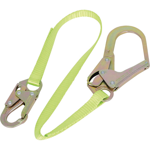 LAN-3402-4 Longe &agrave; sangle de retenue, 1 branches, 4', Classe CSA B Brunswick Fyr & Safety