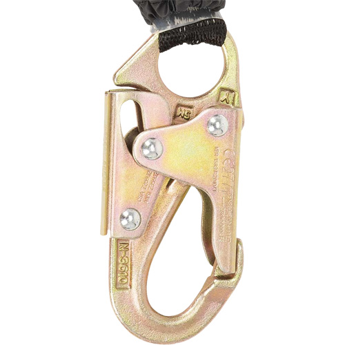 SRL-70502-6LE Cordage de s&eacute;curit&eacute; autor&eacute;tractable avec paquet, 6', Dyneema, Pivotant Brunswick Fyr & Safety