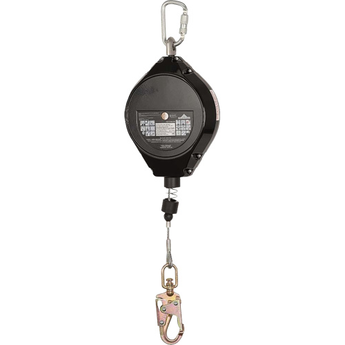SRL-73302-60LE Self-Retracting Lifeline, 60', Galvanized Steel, Swivel Brunswick Fyr & Safety