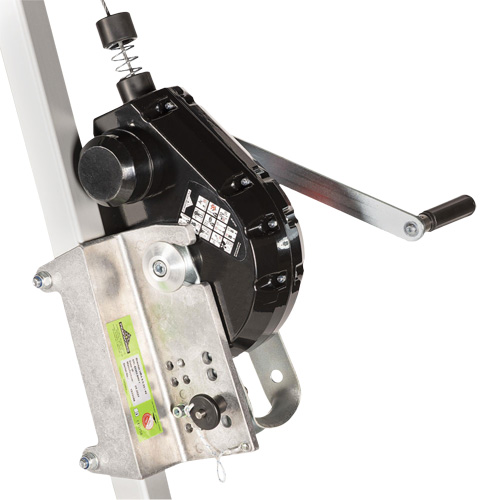 SRL-73303-60 Cable Self-Retracting Lifeline with Recovery, 60', Galvanized Steel, Swivel Brunswick Fyr & Safety