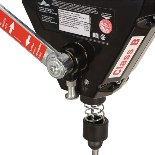 SRL-73303-60 Cable Self-Retracting Lifeline with Recovery, 60', Galvanized Steel, Swivel Brunswick Fyr & Safety