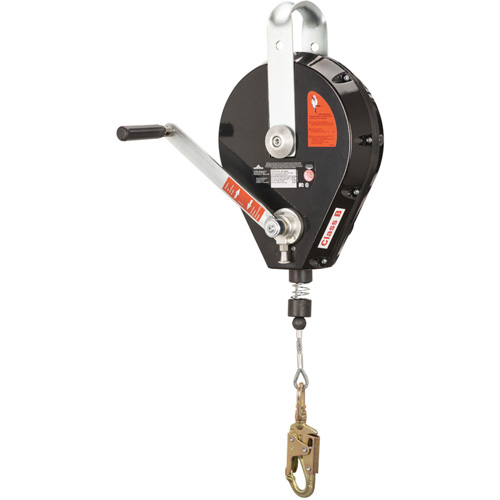 SRL-73303-96 Cable Self-Retracting Lifeline with Recovery, 96', Galvanized Steel, Swivel Brunswick Fyr & Safety