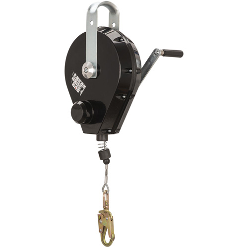 SRL-73303-96 Cable Self-Retracting Lifeline with Recovery, 96', Galvanized Steel, Swivel Brunswick Fyr & Safety