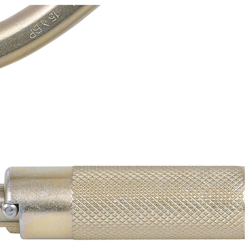 CP-04011-1 Mousqueton zingu&eacute; avec ouverte de portique de 2", Acier Brunswick Fyr & Safety