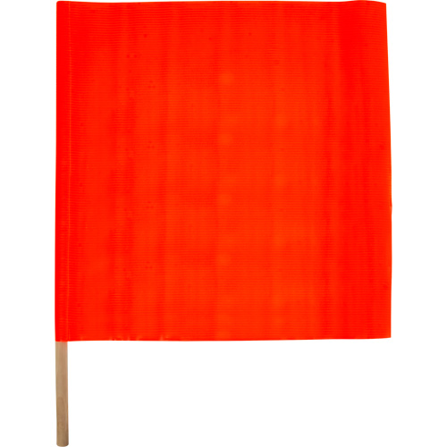 Traffic Safety Flag, Mesh, With Handle Brunswick Fyr & Safety