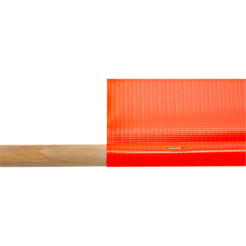 Traffic Safety Flag, Mesh, With Handle Brunswick Fyr & Safety