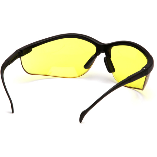 Lunettes de s&eacute;curit&eacute; &agrave; demi-monture Venture II, Lentille Ambr&eacute;e, ANSI Z87+/MCEPS GL-PD 10-12/R&eacute;pond ou surpasse la norme CSA Z94.3 Brunswick Fyr & Safety