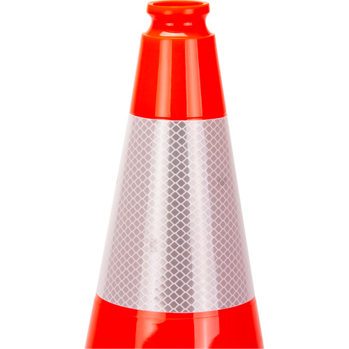 Premium Traffic Cone, 18", Orange, 6" Reflective Collar(s) Brunswick Fyr & Safety