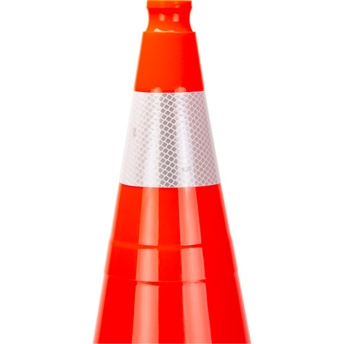 Premium Traffic Cone, 28", Orange, 4" Reflective Collar(s) Brunswick Fyr & Safety