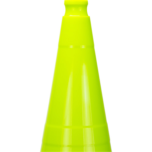 Premium Traffic Cone, 28", Lime Green Brunswick Fyr & Safety