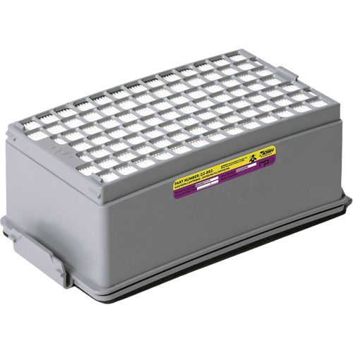 PX5 Combination HEPA OV/AG Gas Cartridge, Acid Gas/Multi Gas/Organic Vapour Brunswick Fyr & Safety