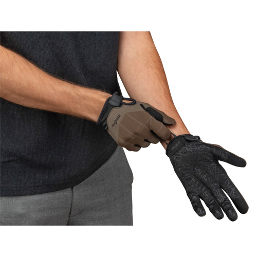 Gants utilitaires flexibles, Paume Synth&eacute;tique, Taille Grand Brunswick Fyr & Safety