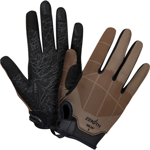Gants utilitaires flexibles, Paume Synth&eacute;tique, Taille Moyen Brunswick Fyr & Safety