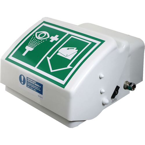 Douche oculaire/faciale, Installation Montage mural, Bol Plastique Brunswick Fyr & Safety