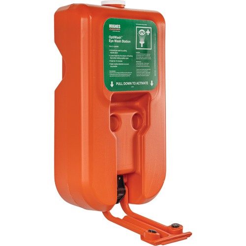 Portable Self-Contained Eyewash Station, Gravity-Fed, 10 gal. Capacity, Meets ANSI Z358.1 Brunswick Fyr & Safety