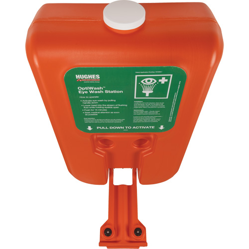 Portable Self-Contained Eyewash Station, Gravity-Fed, 10 gal. Capacity, Meets ANSI Z358.1 Brunswick Fyr & Safety