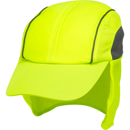 Cooling Hat with Neck Shade, Hi-Vis Lime Brunswick Fyr & Safety