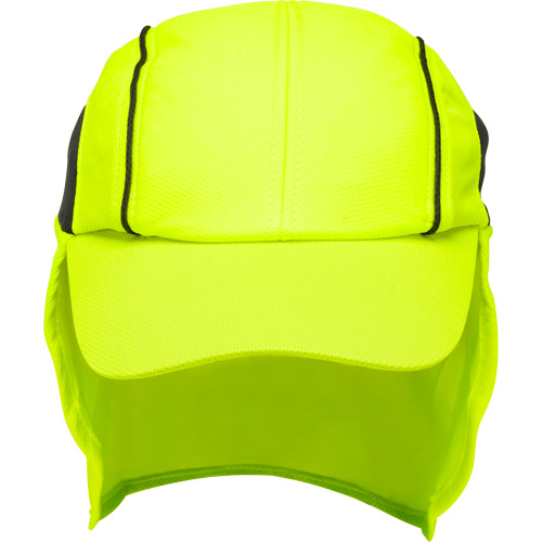 Cooling Hat with Neck Shade, Hi-Vis Lime Brunswick Fyr & Safety