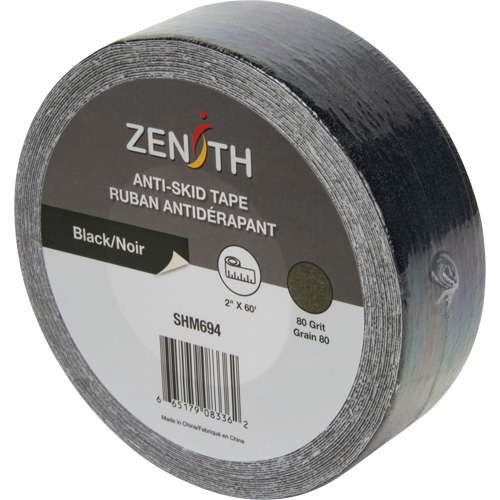 Ruban antid&eacute;rapant, 2" x 60', Noir Brunswick Fyr & Safety