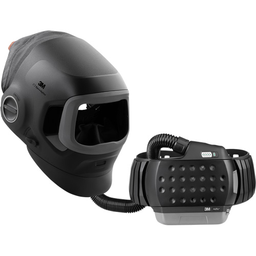 Casque de soudage Speedglas G5-03 Pro-Air avec syst&egrave;me de respirateur d'&eacute;puration d'air propuls&eacute; Adflo — SANS filtre autoassombrissant, Masque de soudage, Pile Lithium-ion Brunswick Fyr & Safety