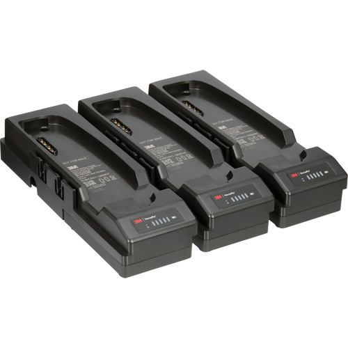 Emballage de chargeur de pile &agrave; trois postes Versaflo  pour TR-600 & TR-800 Brunswick Fyr & Safety
