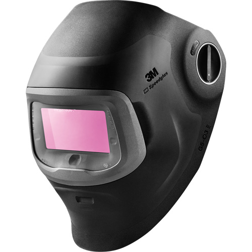 Speedglas G5-03 E Welding Helmet 09-0100-20 with G5NC ADF, 4.2" L x 2.1" W View Area, 3/5/8 - 12 Shade Range, Black Brunswick Fyr & Safety