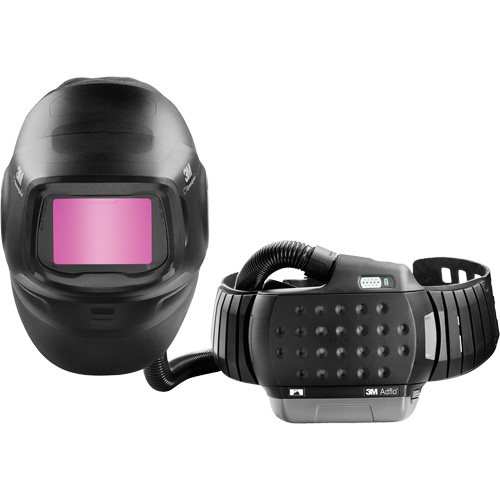 Speedglas G5-01 Heavy-Duty Welding Helmet with Adflo PAPR Assembly, Welding Helmet, Lithium-Ion Battery Brunswick Fyr & Safety