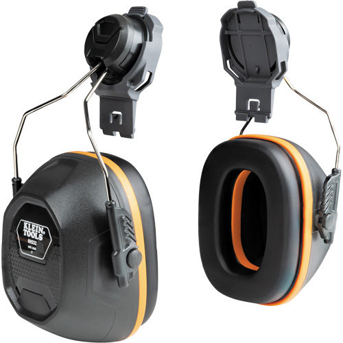 Cache-oreilles pour casques de s&eacute;curit&eacute;, Fixation pour casque, 27 NRR dB Brunswick Fyr & Safety
