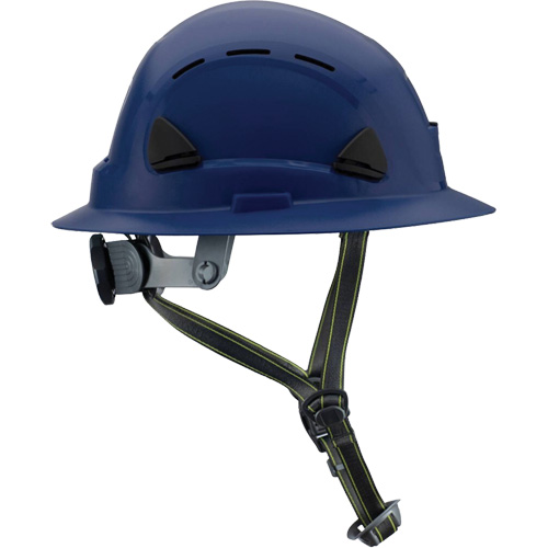 Fibre Metal Climbing Style Helmet with Full Brim, Meets CSA Type 2, Ratchet Suspension, Vented Brunswick Fyr & Safety