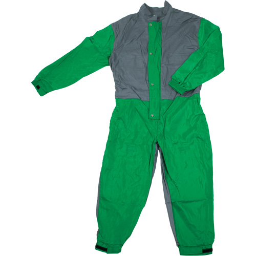 RPB&reg; Blast Suit Coveralls, Men's, Green, Size 4X-Large Brunswick Fyr & Safety