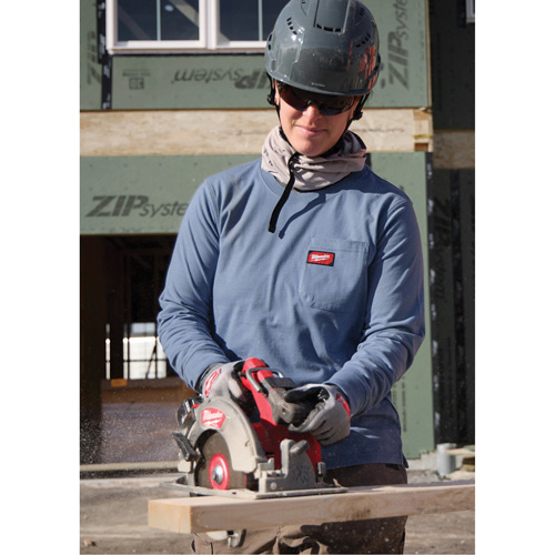 T-shirt &agrave; manches longues avec poches GRIDIRON, Femmes, T-petit, Noir Brunswick Fyr & Safety