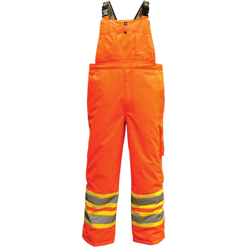 6450PO Freezer 300D Trilobal Overalls, Polyester, 4X-Large, High Visibility Orange Brunswick Fyr & Safety