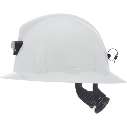 Casque de s&eacute;curit&eacute; Topgard avec suspension Fas-Trac III, R&eacute;pond aux normes CSA type 2, Suspension Rochet, Non ventil&eacute; Brunswick Fyr & Safety