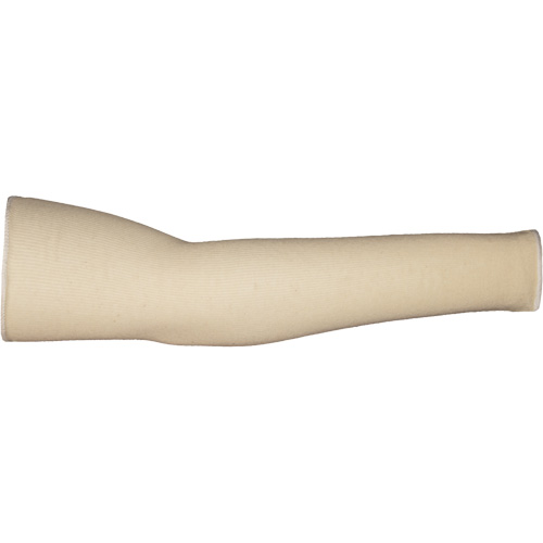 Manchette de protection pour des t&acirc;ches &agrave; faible risque PKCW KnitActiv –  emballage pour machines distributrices, 18", Coton, Beige Brunswick Fyr & Safety