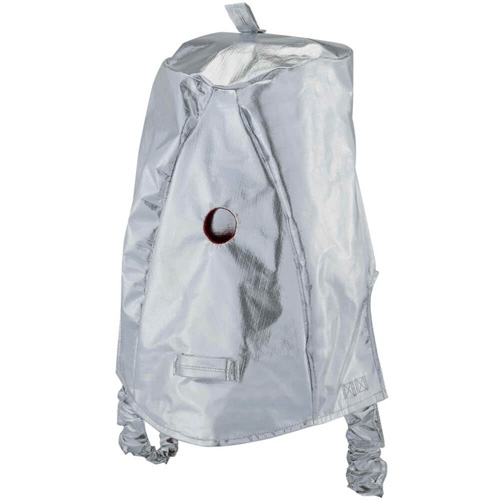 Cagoule r&eacute;fl&eacute;chissant la chaleur avec fen&ecirc;tre transparente dor&eacute;e Brunswick Fyr & Safety